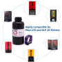 Cast 3D Printer Resin Castable LCD Uv-Curing Resin Easy to Print Use and Burn Hi - Image 6