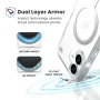 Speck - Presidio Perfect Clear with Magsafe Case for Apple iPhone 17 - Clear/Silver - Image 4