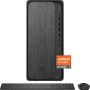 HP - OmniDesk Desktop - AMD Ryzen 7 8700G 2024 - 16GB DDR5 Memory - NVIDIA GeForce RTX 3050 - 1TB SSD - Gray Wood - Image 1