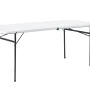 Mainstays 6 Foot Bi-Fold Plastic Folding Table, White - Image 1