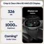 Zeblaze GTR 3 Pro Voice Calling Smart Watch 1.43" AMOLED Display 316L Stainless Steel Frame Fitness Tracking Smartwatch - Image 3