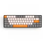 60% Wireless Mechanical Keyboard Bluetooth Dual Mode Hot-Swap Ziyoulang K68 Mini Keyboard 68-Key Red Switch for PC/IPhone iPad - Image 2