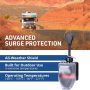 Progressive Industries SSP-30XL Portable RV Smart Surge Protector, Black, 30 Amp - Image 3