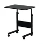 GoDecor Mobile Laptop Desk Adjustable Tray Table Portable Side Table Computer Stand Laptop Cart for Bed Sofa - Image 2
