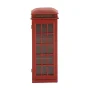 2 Shelf Wood Stationary Red London Telephone Booth Storage Unit - Image 3