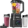 Ninja - Detect Power Blender Pro + Personal Single-Serve, BlendSense Technology, 1800PW, 72 oz. Pitcher, To-Go Cups - Black - Image 1