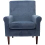Mainstays Ellis Lounge Chair, Light Navy - Image 6