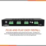 PYLE PSPVC6 - 6 Channel High Power Stereo Speaker Selector W/Volume Control - Image 4