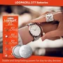 Loopacell 377/376 Watch Silver Oxide Batteries (Pack of 5) - Image 4