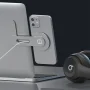 Invisible Foldaway Car Phone Mount Holder 15W Magnetic Magsafe Macsafe Wireless Charger for Tesla Model 3 Y X S BYD Atto 3 - Image 4