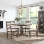 Kinston Solid Wood Upholstered Dining Chair - Image 3