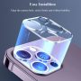 4 Pcs Tempered Glass Camera Lens Protector for iPhone 16 Pro Max 15 14 13 12 11 - Image 5