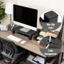 Mind Reader Adjustable Plastic Monitor Stand with Storage, Laptop Riser, Desktop Organizer for Office or Home, Holds 22 lbs - Image 6