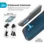 Speck - Presidio2 Grip ClickLock Case for Apple iPhone 17 Pro - Deep Sea/Silver Metallic/Spell Blue/Black/White - Image 4