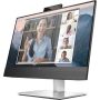 HP - E24mv G4 FHD Conferencing Monitor 23.8 LCD FHD - Black/Silver - Image 1