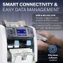 CARNATION Money Counter Machine – Cash Counting & Mixed Denomination Bill Counter, Portable Currency Detector, Counterfeit Bank Scanner, Dollar Sorter for Commercial, 1100 N/M, UV/MG/MT/IR/2×CIS - Image 5