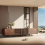 70.87" Mid Century Modern TV Stand - Image 1
