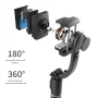FANGTUOSI Mobile Video stabilizer Bluetooth selfie stick tripod Gimbal Stabilizer For Smartphone Live vertical shooting bracket - Image 3