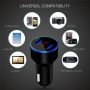 Dual Ports 3.1A USB Car Cigarette Charger Lighter Digital LED Voltmeter 12V/24V - Image 6