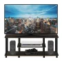 Furinno Turn - N - Tube No Tool 3 - Tier Entertainment TV Stands, Espresso - Image 4