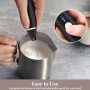 Electric Milk Frother Handheld Drink Foamer Coffee Mixer Egg Beater Double Whisk - Image 4