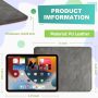 Leather Mouse Pad with Stitched Edge Micro-Fiber Base with Non-Slip Waterproof,Mouse Pad for Computers,Laptop, 8x11Inch (Gray) - Image 2