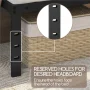 Alden Design Queen 16.5" Metal Platform Bed Frame, No Box Spring Needed, Adult, Black - Image 5