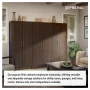 Prepac Elite 32" Wardrobe Cabinet, Espresso - Image 5