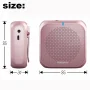 Headworn Microphone Loudspeaker Voice Amplifier Recorder Mic Speaker Audio Mini Wired Mikrofon Mike Sound Battery Kit Headset - Image 5
