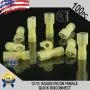10-12 GAUGE 100 PCS NYLON FULLY INSULATED QUICK DISCONNECT FEMALE .250 CONNECTOR - Image 2