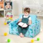 Kids Recliner Sofa Converts to Sleeper Bed for Boys Girls - Image 2