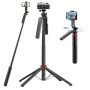 Portable camera tripod with wireless remote control and 360 ° rotation for video recording, video recording, and live streaming - Image 3