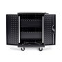 All Steel Mobile Charging Locker for 24 Laptops/Chromebooks in Black - Image 3