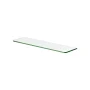 GLASSLINE 23.6 in. x 6/8 in. x 0.31 in. Clear Glass Concave Shelf without Brackets - Image 4