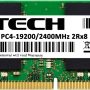 A-Tech 8GB DDR4 2400MHz SODIMM PC4-19200 2Rx8 Dual Rank 260-Pin CL17 1.2V Non-ECC Unbuffered Notebook Laptop RAM Memory Upgrade Module - Image 2