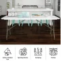 6 ft. Folding Utility Table with Plastic Tabletop - Image 2