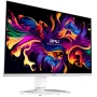MSI - MPG 321URXW QD-OLED 32" UHD 240Hz 0.03ms Gaming Monitor with G-SYNC and TB 400 (HDMI, DisplayPort, USB-C) - Metallic White - Image 2