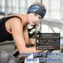 LC-dolida Sleep Headphones Bluetooth Headband Music Wireless Headband Headphones with Thin HD Stereo Speakers Perfect for Side Sleepers, Sport, Yoga, Travel (Fashion Blue) - Image 4