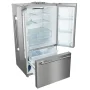 Forno Appliances - Rivello 27.4 Cu. Ft. French Door Refrigerator with Internal Water Dispenser - Stainless Steel - Image 2