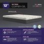 Blissful Nights - e4 Split Head Flex Top King Size Adjustable Bed Frame Set with 12" Copper Gel Infused Memory Foam Mattress Medium Firm, 120-Night Trial - Image 4
