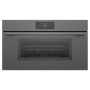 Fisher & Paykel - 30" 1.7 Cu. Ft. Single Convection Speed Oven, 6.8" Touchscreen - Compact - Minimal Grey - Gray - Image 1