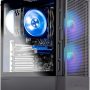 Skytech Gaming - BLAZE4 MINI Gaming PC - AMD Ryzen 7 5700 (2024) - NVIDIA GeForce RTX 3050 (6GB) - 16GB DDR4 Memory - 500GB NVMe Storage - Black - Image 1