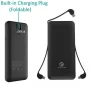 Slim 10000mAh Portable Battery Charger Backup Power Bank Extra USB Port with Built-in Cables and AC Plug [All-in-One] Compatible With Samsung Galaxy S10e S10+ S10 Halo - Image 3