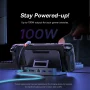 Baseus USB C Docking Station for Steam Deck Nintend Switch 6-in-1 Type C to 4K@60Hz HDMI-compatible Gigabit Ethernet USB 3.0 Hub - Image 2