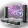 Powerful Soundbar Sound Radio Blaster Bar Audio TV PC Computer Subwoofer Wireless Home Theater Speaker - Image 1