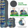 ArtSo Large Gaming Mouse Pad Set, Keyboard Wrist Rest Support + Mouse Wrist Cushion + Extended Mousepad + Coaster, 35x15.5in Multifunctional Desk Mat 4pcs, Oil Painting Flowers - Image 5