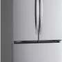 LG - 33-in Wide Counter-Depth MAX 20.8 Cu. Ft. French Door Smart Refrigerator with Ice - Stainless Steel - Image 2