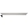 4-1/8 in. x 12 in. x 4-1/2 in. Polyurethane Dentil Shelf - Image 3