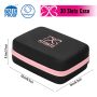 Essential Oils Storage, FITATE Essential Oils case for 30 Bottles, Waterproof, Shockproof & Durable, Holding Up to 5/10/15 ml Bottles with Bottle Opener, Label Stickers&Gift Card (Cinnamon PINK) - Image 2