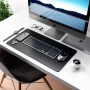Satechi Eco-Leather Deskmate 23” x 12.2” - Desk Blotter & Protector - Safe for Lacquered & Varnished Wooden Surfaces (Black) - Image 6
